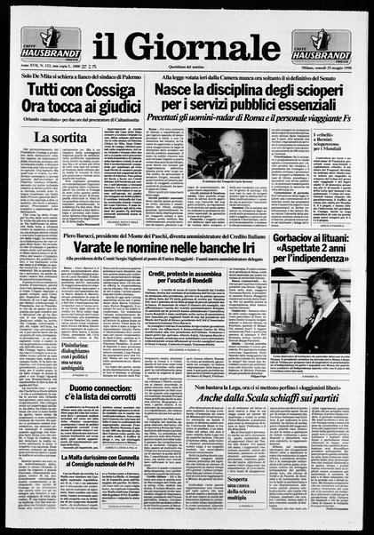 Il giornale : quotidiano del mattino